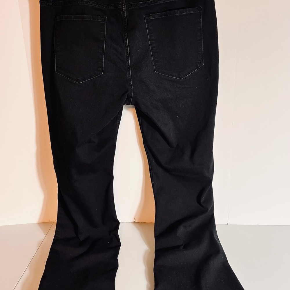 Vera Wang Black Bootcut Women's Size 16 Denim Jeans - Picture 2 of 7